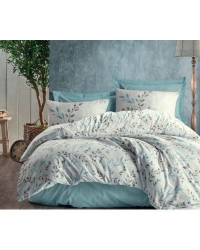 Постельное белье Cotton box Lendel mint ранфорс евро