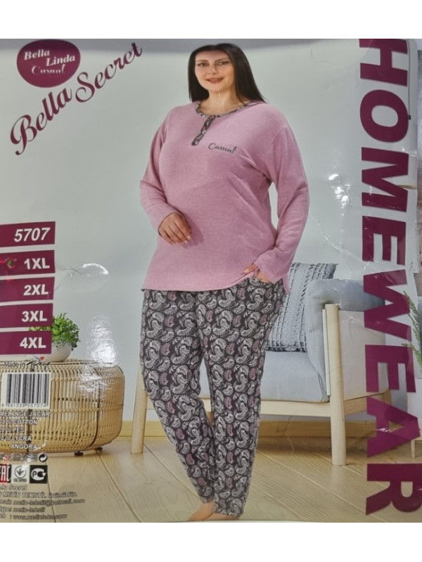 Пижама женская Bella Secret модель 5707 ангора,  xxl