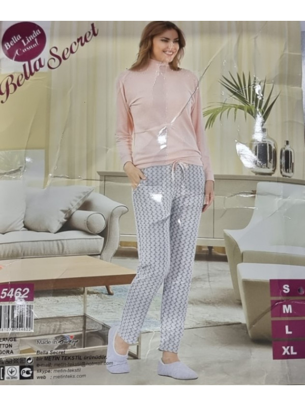 Пижама женская Bella Secret модель 5462 ангора, s