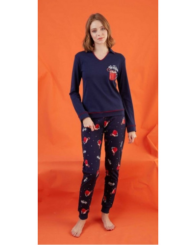 Пижама женская Sevim модель 13250 хлопок, l