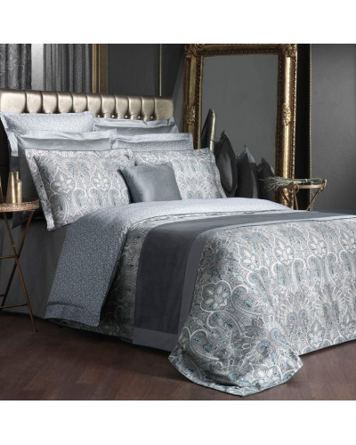 Постільна білизна Sarev Isfahan gri сатин Делюкс 300TC полуторний