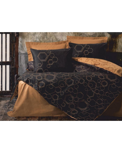 Постельное белье Cotton box Dawn bakir ранфорс евро