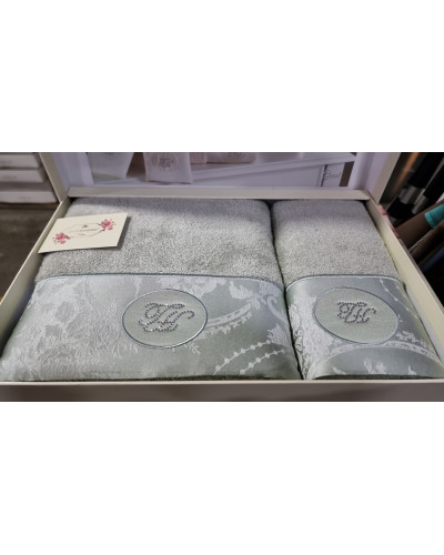 Набор полотенец Tivolyo Home Grant mint 50x100; 75x150