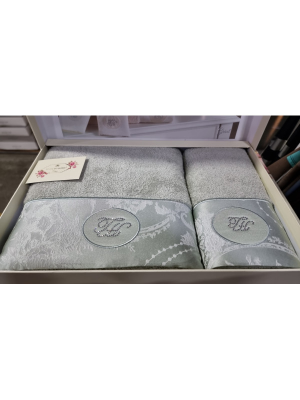 Набор полотенец Tivolyo Home Grant mint 50x100; 75x150