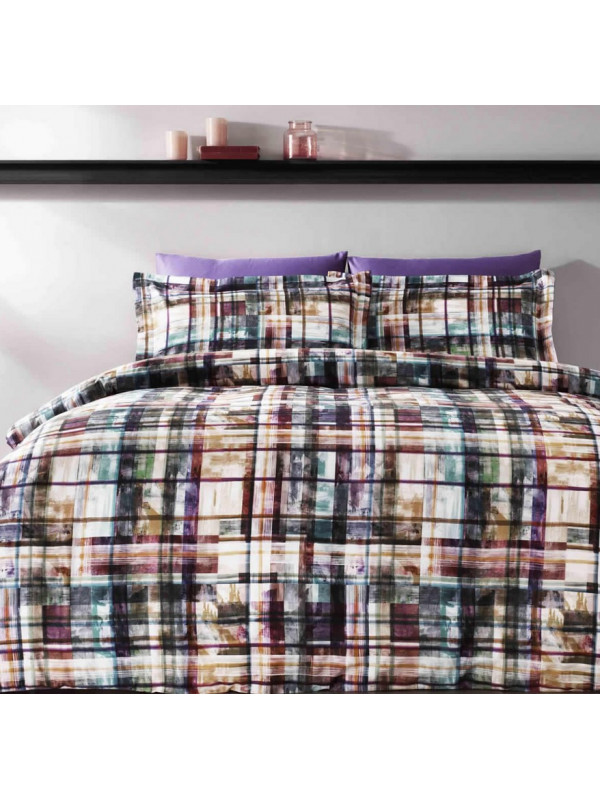 Постільна білизна Tivolyo Home Charlotte делюкс сатин євро