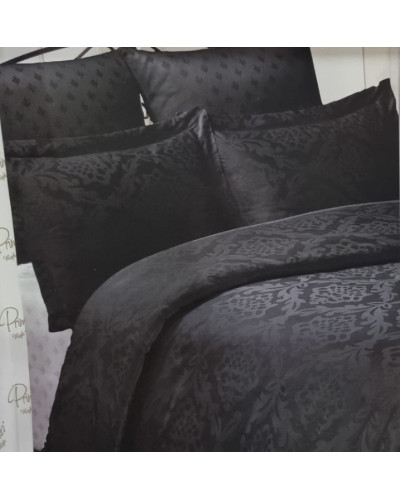 Постельное белье Prima Casa Ottoman anthracite жаккард  семейное