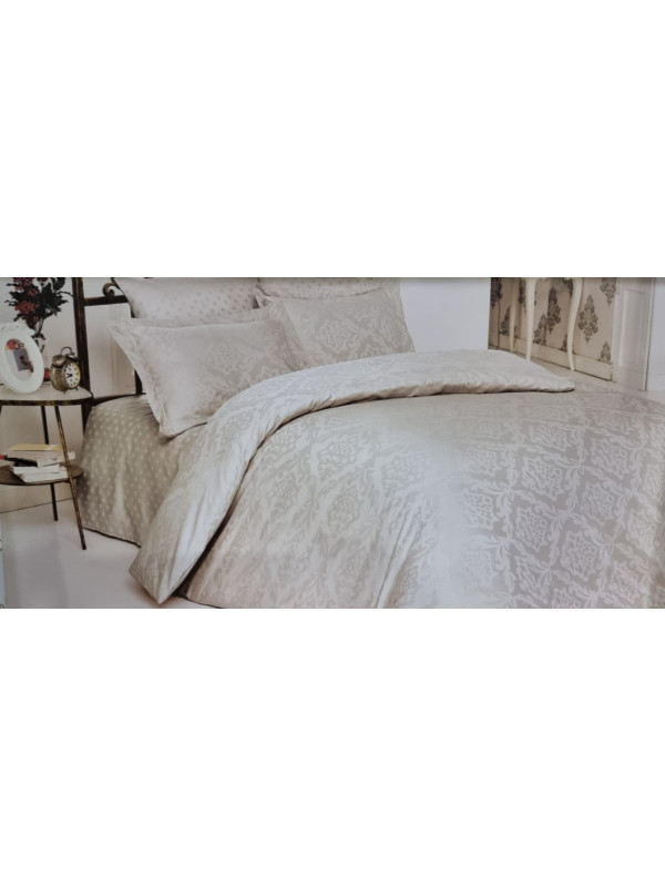 Постільна білизна Prima casa Ottoman stone жаккард  євро