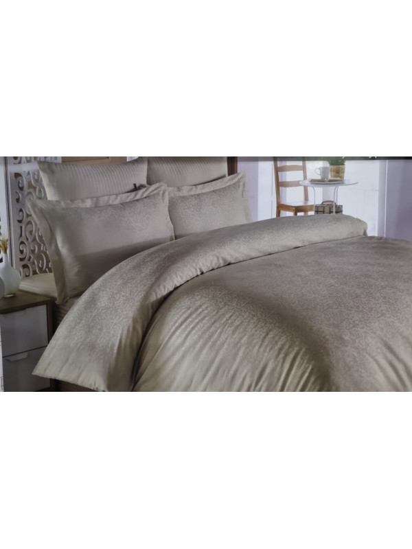 Постельное белье Prima casa Sarmasik cappuccino жаккард  семейное