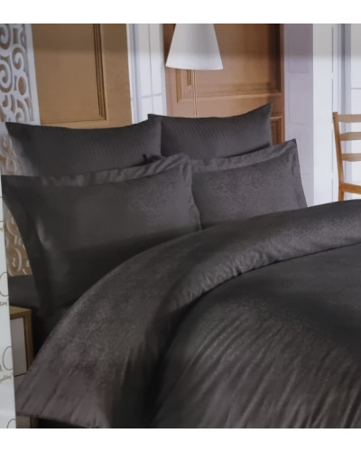 Постельное белье Prima casa Sarmasik anthracite жаккард  семейное