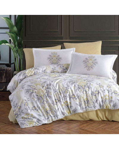 Постельное белье Clasy Liya V1 ранфорс евро