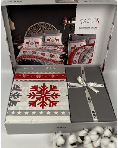 Постельное белье Clasy Vita V1 ранфорс евро