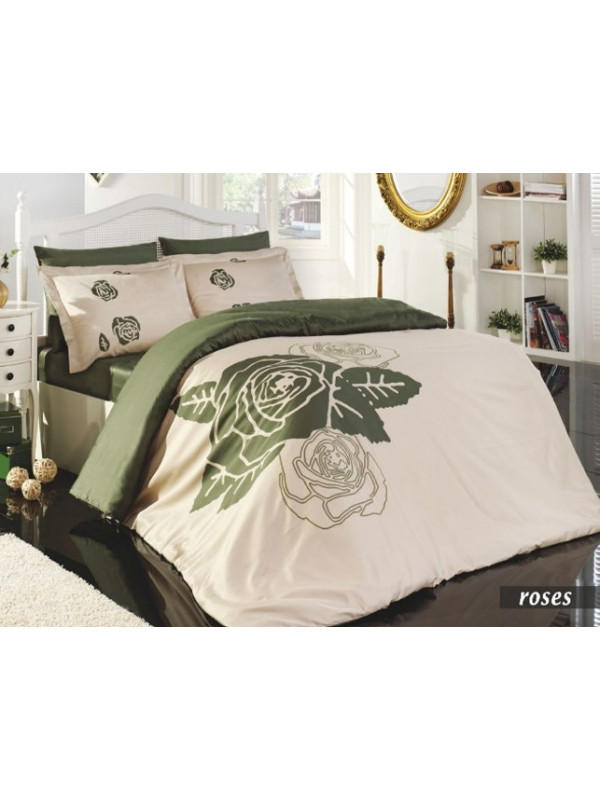Постельное белье Prima Casa ROSES сатин евро