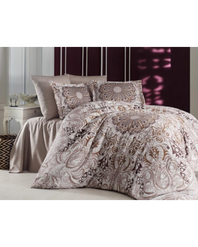 Постельное белье Prima Casa MONTE CARLO KAHVE сатин евро