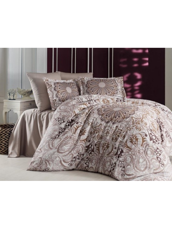 Постельное белье Prima Casa MONTE CARLO KAHVE сатин евро
