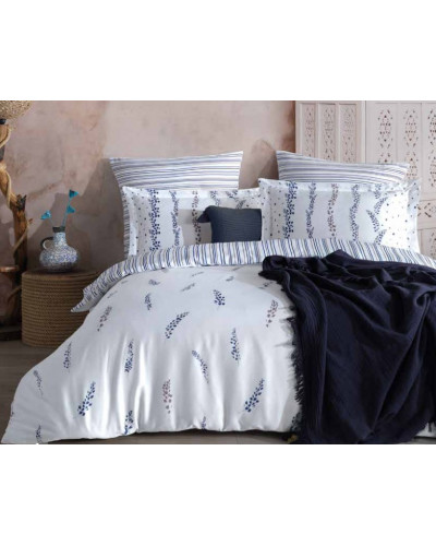 Постельное белье Prima Casa KİLYOS BLUE сатин евро