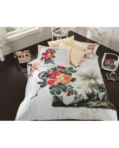 Постільна білизна Prima Casa SADABAT сатин сімейна