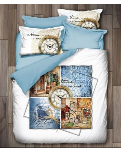 Постельное белье Prima Casa MARİNE сатин полуторное