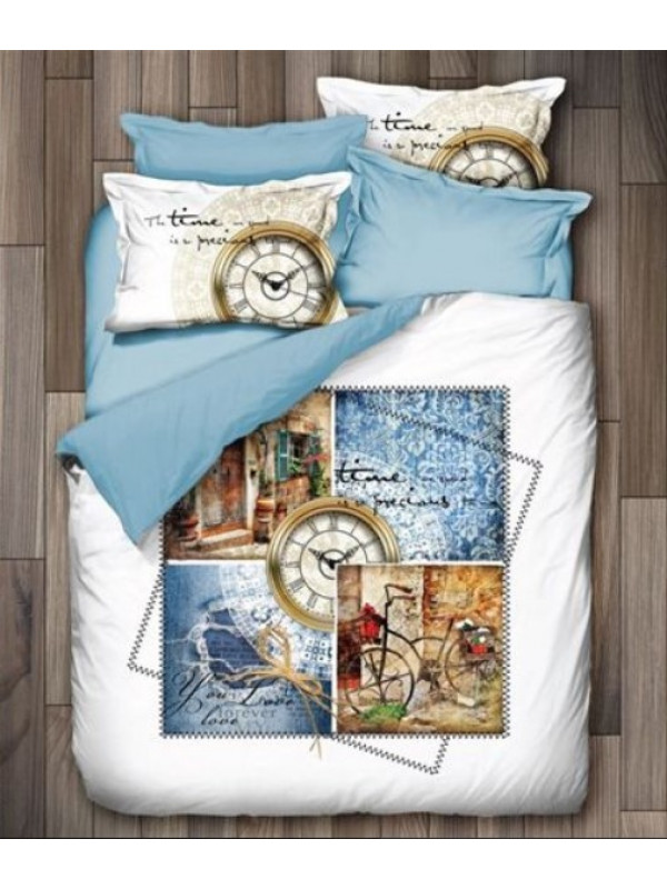 Постельное белье Prima Casa MARİNE сатин полуторное