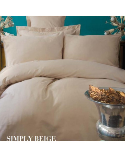 Постельное белье Issimo Home Simply Beige сатин евро