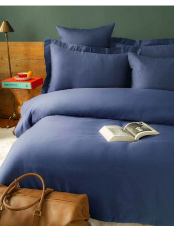 Постельное белье Issimo Home Simply mavi сатин евро