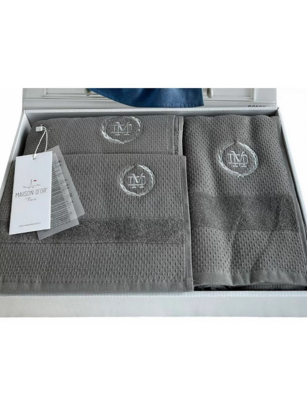 Набор полотенец Maison D'or Bonni Grey  30x50, 50x100, 70x140