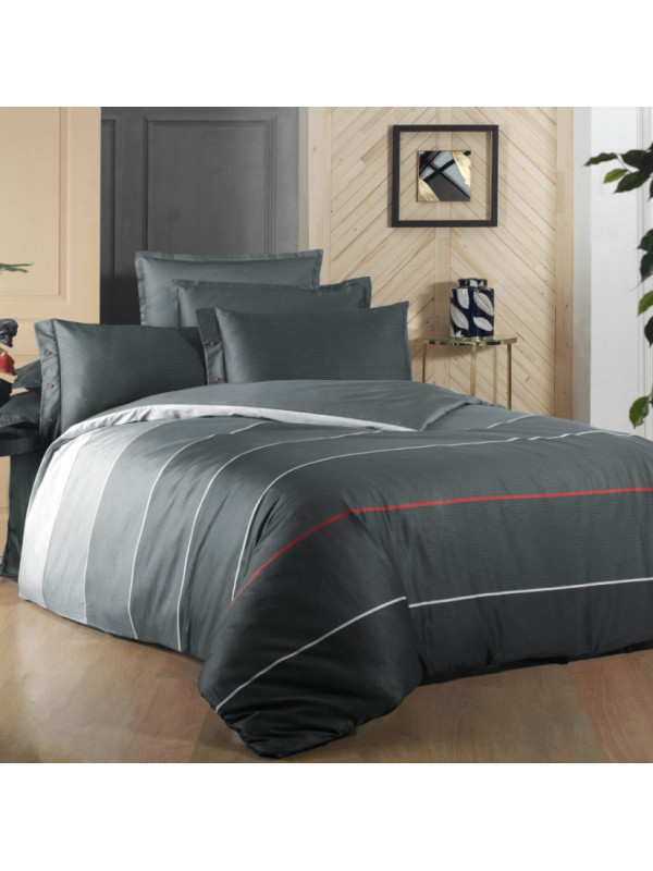 Постільна білизна Sarev Benjamin siyah сатин євро