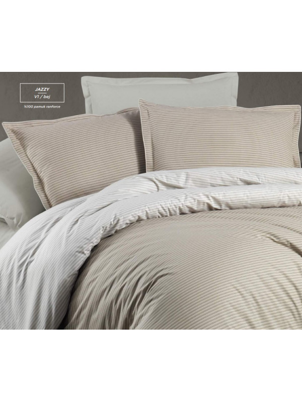 Постельное белье Sarev Bazaar Jazzy v1 beg ранфорс евро