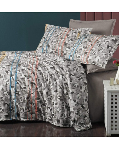 Постельное белье Sarev Bazaar Flodya v1 bej ранфорс евро