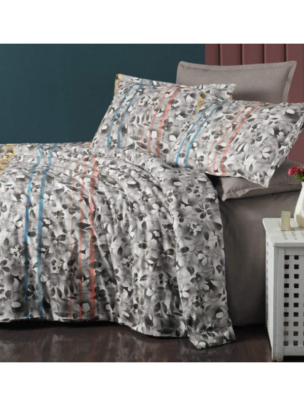 Постельное белье Sarev Bazaar Flodya v1 bej ранфорс евро