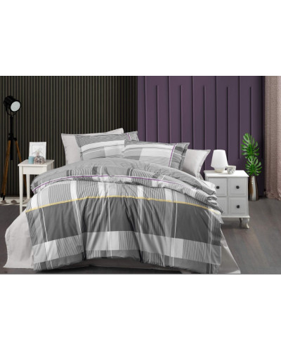 Постельное белье Sarev Bazaar Rani V2 gri ранфорс евро