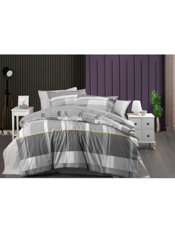 Постельное белье Sarev Bazaar Rani V2 gri ранфорс евро
