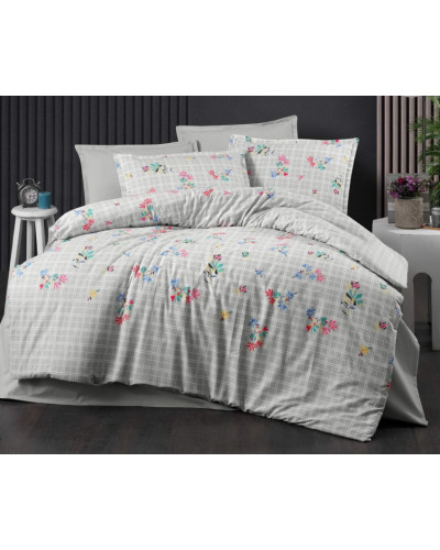 Постельное белье Sarev Bazaar Perna V2 gri ранфорс евро