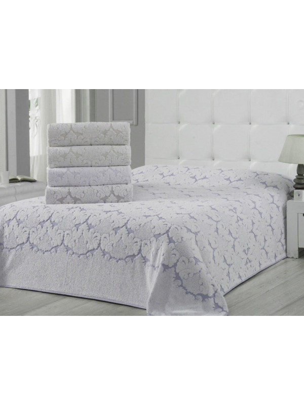 Махровая простынь Maison D'or Celestina lilac 220x240