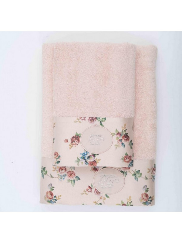 Набор полотенец Tivolyo Home Line Roseland lux hardal 50x100; 75x150