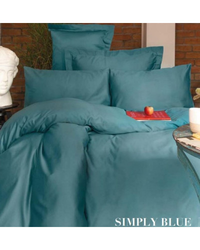 Постельное белье Issimo Home Simply blue сатин евро
