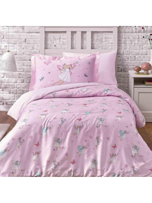 Подростковое постельное белье Tivolyo Home Fairies делюкс сатин полуторное