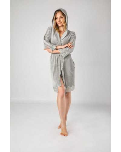 Халат женский nusa хлопок/бамбук модель 0451 su yesili, m