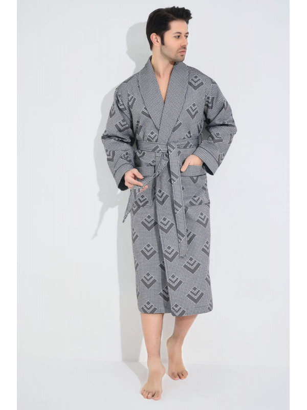 Халат мужской nusa вафельный модель 22680 tas, L/xl