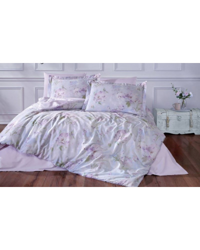 Постельное белье Tivolyo Home Dream Garden делюкс сатин евро