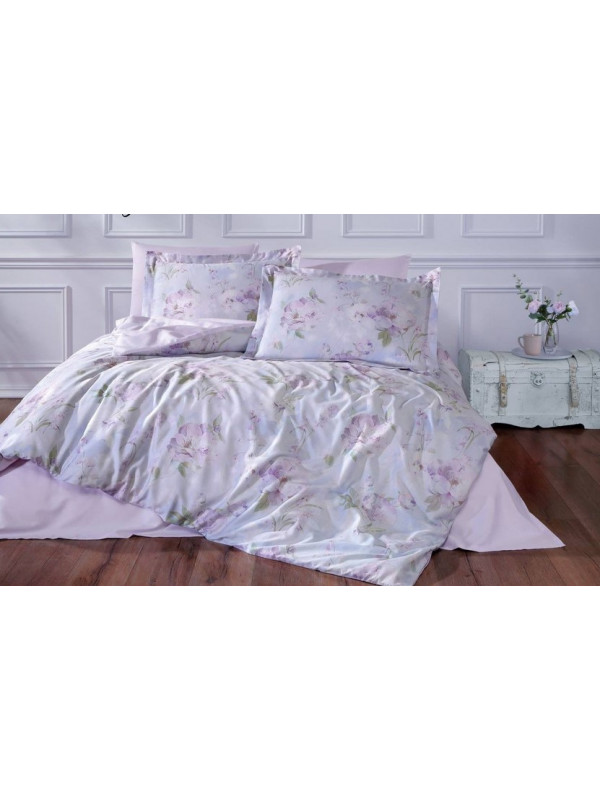 Постельное белье Tivolyo Home Dream Garden делюкс сатин евро