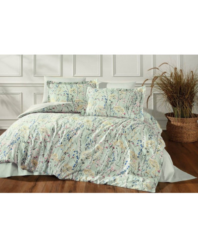 Постельное белье Tivolyo Home Bluebell делюкс сатин евро