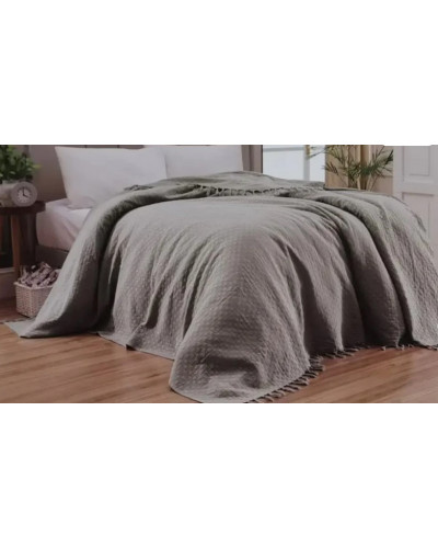 Покрывало Maison D'or My Favorite Pike bej вафельное 240x260