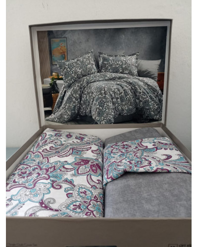 Постельное белье Casa bella v17 ранфорс евро