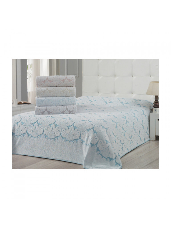 Махровая простынь Maison D'or Celestina turkuaz 220x240