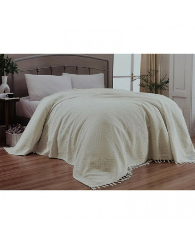 Покрывало Maison D'or My Favorite Pike ecru вафельное 220x240