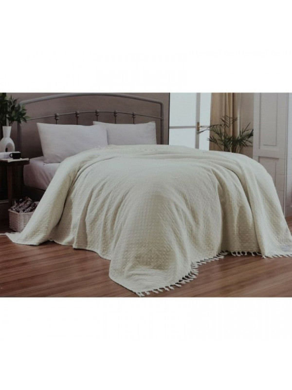 Покрывало Maison D'or My Favorite Pike ecru вафельное 220x240