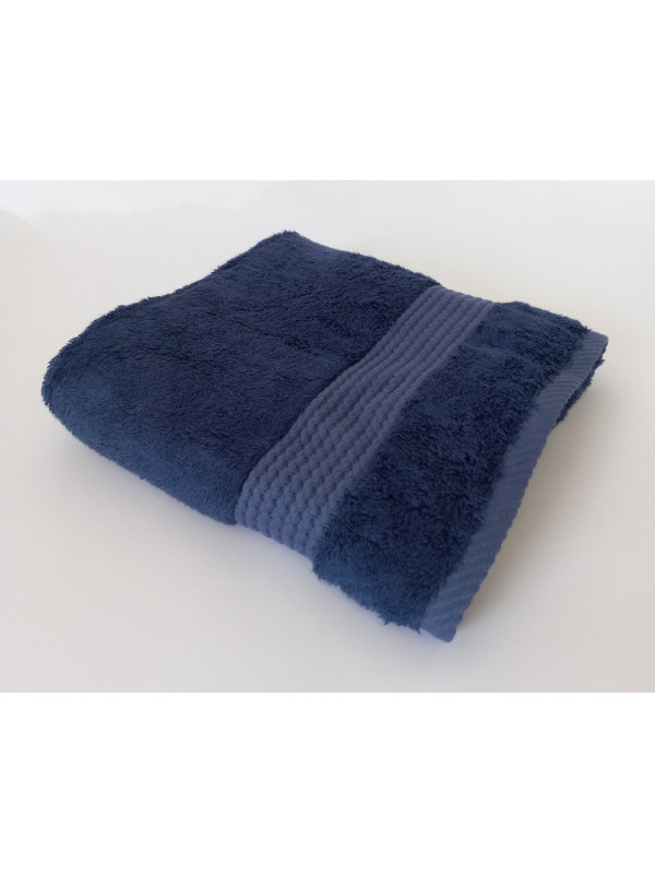 Полотенца Maison D'or Amadeus navy bamboo 50x100; 85x150