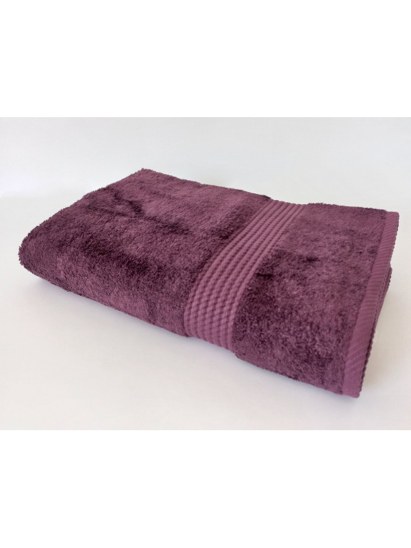 Полотенца Maison D'or Amadeus plum bamboo 50x100; 85x150