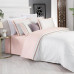 Постельное белье Sarev Graz pembe сатин делюкс 300ТС евро