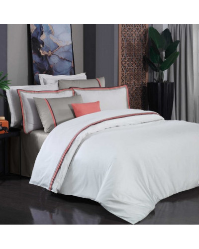 Постельное белье Sarev Minsk gri сатин делюкс 500TC евро